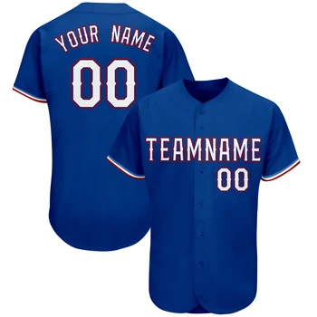 Personalizate de Baseball Jersey Tipărite Ta/Numele Echipei Respirabil, Lavabil Moale Sport pentru Bărbați/Doamna/Tineret în aer Liber de Mari dimensiuni