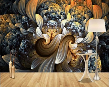 beibehang Vis de moda de trei-dimensional papel de parede 3d tapet Europene minimalist modern orbitor de fundal abstract