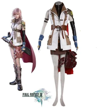 Unisex Pentru că Final Fantasy XIII Eclair Farron Fulger Costume Cosplay