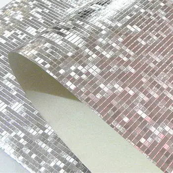 Moderne de Lux Sclipici Mozaic Rola Tapet de Fundal de Perete foita de Aur de Hârtie de Perete KTV Cameră Decor de Argint Perete Tavan Acoperă
