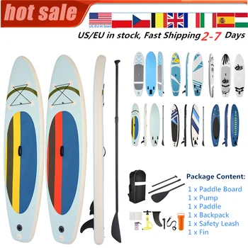 Gonflabila Surf Bord cu Zbaturi paddle surf Nivelurile de Calificare se Ridice placă cu padele watersport sup consiliului lotca pluta Caiac, Surfing 0