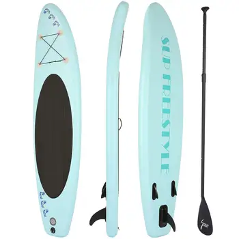 Gonflabila Surf Bord cu Zbaturi paddle surf Nivelurile de Calificare se Ridice placă cu padele watersport sup consiliului lotca pluta Caiac, Surfing 4