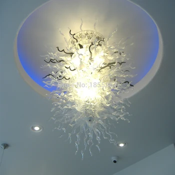 GIRBAN Moderne Luciu Sticlă Suflată Lumina Plafon Interior Iluminat cu Led-uri Lumini Cameră Bucătărie Accesoriu Tavan Lămpi pentru Camera de zi