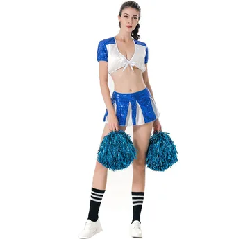 Majoreta Costum De Scolarita Lenjerie Dirndl Scoala Fata Sexy Femei Costume Cosplay Halloween Disfraz Mujer Sexy