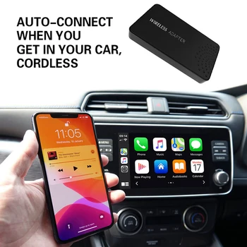 Carplay Ai Cutie Cutie Android Auto Multimedia Player Nouă Versiune 4+64G Wireless Mirror Link-ul pentru Apple Carplay, Android Auto Tv Box