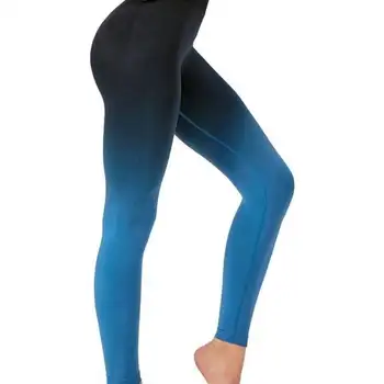 Gradient Jambiere Sexy Push-Up Pentru Femei Antrenament De Talie Mare Fără Sudură De Sport Sală De Gimnastică Antrenament Pantaloni Skinny Elasticitatea Legging 2