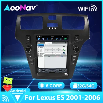 2 Din PX6 Android Pentru Lexus ES 2001-2006 Multimedia Auto Radio Auto Player Stereo Ecran 4G WIFI Built-in DVD Carplay