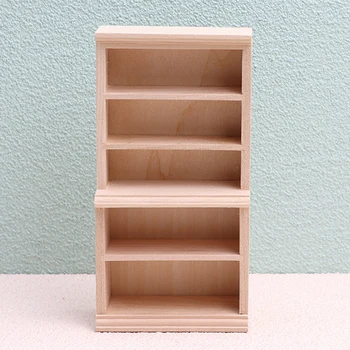 Casă De Păpuși În Miniatură Biblioteca Raft De Afișare Cabinet Cabinet De Stocare Model De Mobilier Ornament Decor Jucărie