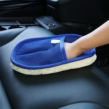 Universal Moale Car Cleaning Glove Bun Absorbant Mașină De Spălat Mănușă Vehicule Instrument De Curățare