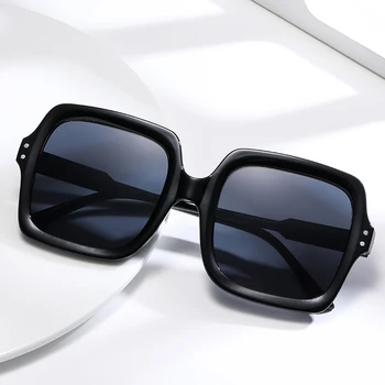 Supradimensionat ochelari de Soare Femei Cadru Pătrat 2022 Brand de Lux de Designer Originale Nuante de Culori Retro UV400 Om de Vară Ochelari 2