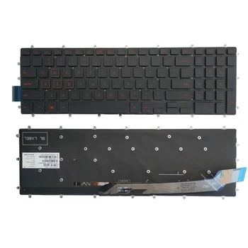 Noi NE Tastatura Pentru Dell Inspiron 7566 7567 7577 7587 7570 7580 Laptop Aspect engleză Albastru/Rosu/Alb cu iluminare din spate