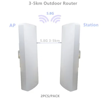 9344 9331 254 3-5km Chipset WIFI Router WIFI Repeater CPE Rază Lungă 300Mbps5.8G în aer liber AP Bridge-Router Client repetor 0