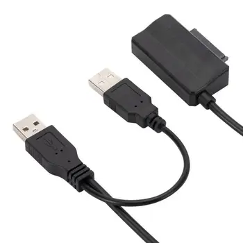 SSD Adaptor Cablu Convertor HDD SSD Adaptor Convertor Cablu Realiza Legătura Între Calculator Și CD-ROM SATA to USB2.0