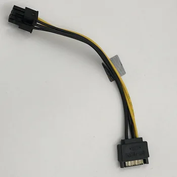 Cablu Sata 15Pin la 6pini placa Grafica Cablu Sata la PCIe, PCI-e PCI Express Adaptor de Alimentare pentru exploatare Minieră Miner Cablu 18cm 0