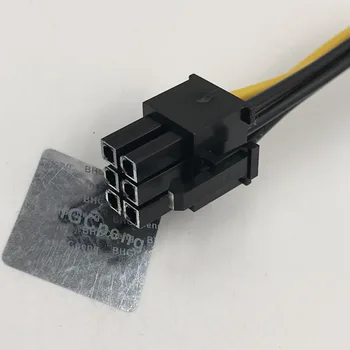 Cablu Sata 15Pin la 6pini placa Grafica Cablu Sata la PCIe, PCI-e PCI Express Adaptor de Alimentare pentru exploatare Minieră Miner Cablu 18cm 3