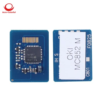 JP Versiune Compatibilă Chip de Toner Pentru OKI MC852 Cartuș de Imprimantă