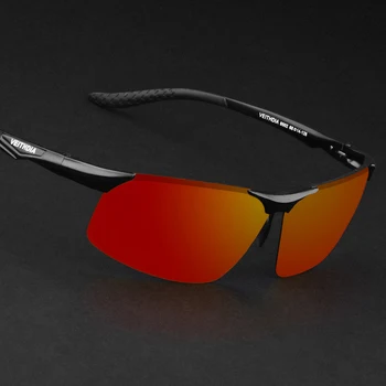 De lux pentru Bărbați ochelari de Soare Polarizat de Conducere Ochelari de Soare Pentru Barbati Femei de Brand Designer de sex Masculin Negru Pilot ochelari de Soare UV400 6502