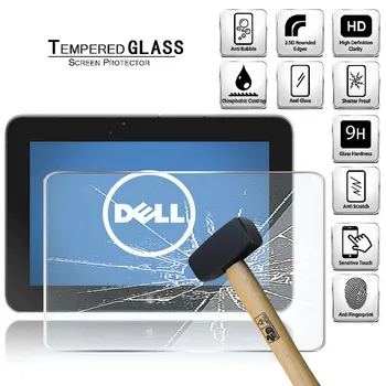 Tableta Temperat Pahar Ecran Protector de Acoperire pentru Dell XPS 10 10.1 Inch Ecran Complet Acoperire Explozie-Dovada Anti-Zero Ecran