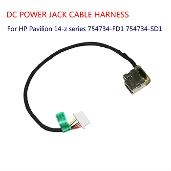 Pentru HP Pavilion 14-z series 754734-FD1 DC POWER JACK cabluri 754734-SD1