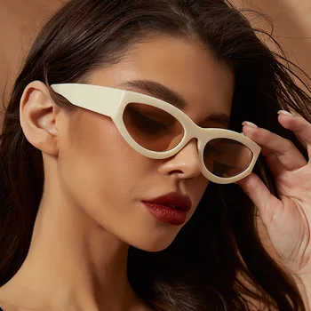 Vintage Cadru Mic Ochi de Pisica ochelari de Soare pentru Femei Brand de Moda de Design de Lux la Modă pentru Bărbați Ochelari de Soare 2022 Noi ochelari de Soare UV400