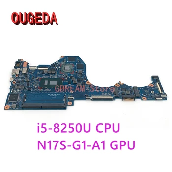 OUGEDA DA0G7AMB6D0 Pentru HP 14-CE 14-CE0597SA Laptop placa de baza SR3LA i5-8250U CPU N17S-G1-A1 GPU placa de baza pe deplin testat