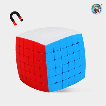 ShengShou Domnul M 6x6x6 Magnetic Cub Pillowed 6x6 Viteza Cub SengSo Domnul M Autocolante Cubo Magico Puzzle pentru copii Jucarii Cadou pentru Copii