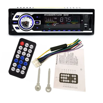 SD USB Masina Încărcător Autoradio FM Tuner Radio Auto Jucător 12V Kituri Stereo 1 DIN Bluetooth AUX MP3 Audio auto 3