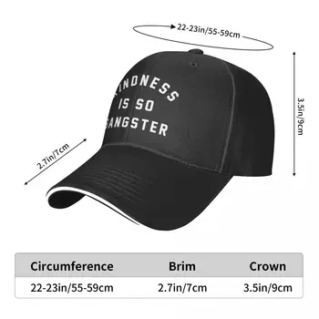 Unisex Capac De Bumbac Pentru Femei Barbati Bunătatea Este Atât De Gangster Moda Baseball Cap Reglabil În Aer Liber Streetwear Pălărie 5