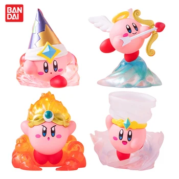 BANDAI Kirby Gashapon Kirby Visul Teren de Acțiune Figura Figura Anime de Colectie Model Drăguț Jucării pentru Copii Cadou de Ziua Reale