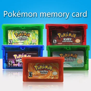 Pokemon Seria GBC NDSL GB GBM GBA SP Joc Video Cartuș de 32-bit Consola Card de Memorie 5 Clasic statele UNITE ale americii Versiunea în Limba engleză