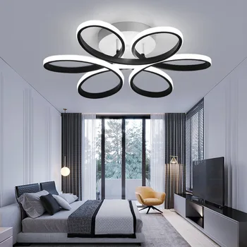 Atmosfera Nordic Dormitor Romantic Lampă De Plafon Moderne, Simple, Creative, Personalizate, Living, Sala De Mese Lampa