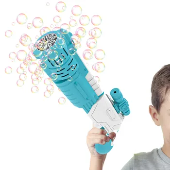 Masina de bule Jucarii 10 Găuri Bubble Blower pentru Copii Bogate Bubble Blower Aparat Bule de Săpun Jucării pentru Favoruri de Partid de Vară în aer liber