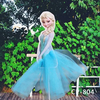 5/10buc Frozen Elsa Printesa la Petrecerea de Ziua de Decorare pentru Copii Tort Fân Fete Ziua de nastere Tema Decor Anniversaire Consumabile