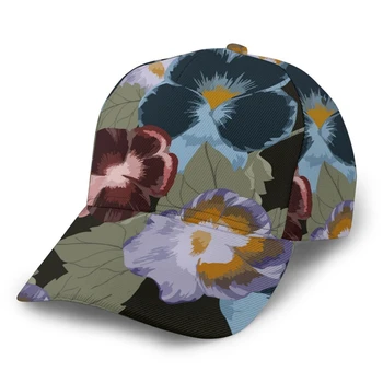 Noisydesigns 2021 Noua Moda Șepci de Baseball pentru Femei Pălării Cu Flori Capac de Vară Parasolar Reglabil Fete de Lux Snapback Cap