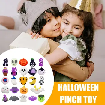 Halloween Fragili Jucării Dovleac Squishy Eliberare de Stres Pinch Jucarii si Cadouri Anxietate Moale Anti Jucării N5D8