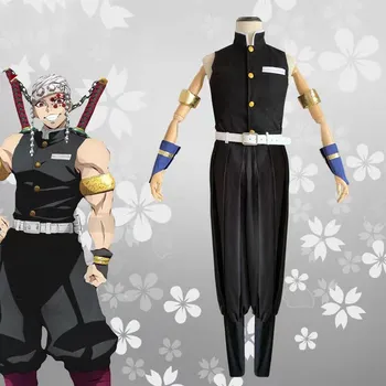 Anime Demon Slayer Uzui Tengen Cosplay Costum Kimetsu Nu Yaiba Kisatsutai Cos Haine Pentru Adulți Costum