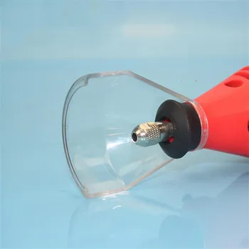 Mini polizor electric capac de protectie praf masina de slefuit capacul de plastic transparent de tăiere capac de protecție