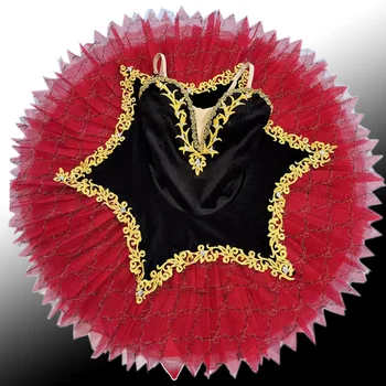 2022 Noi Tutu Balet Led Lacul Lebedelor Balerina Clatita Tutu Fata Femei Adult Copil Rochie De Balet Pentru Copii Costume De Dans Tutu Led 3