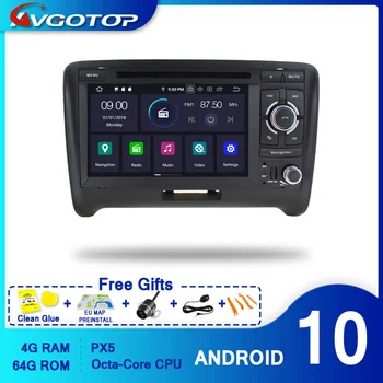 AVGOTOP Android 10 DVD Auto Player Multimedia pentru AUDI TT 2006-2015 GPS Bluetooth Carplay Unitatea de Cap