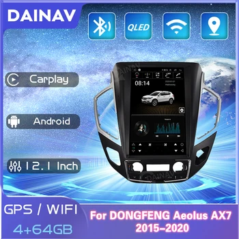 Ecran Vertical Android Auto Navigație GPS Pentru DONGFENG Aeolus AX7 2015-2020 Auto Multimedia Player Auto cu Radio casetofon