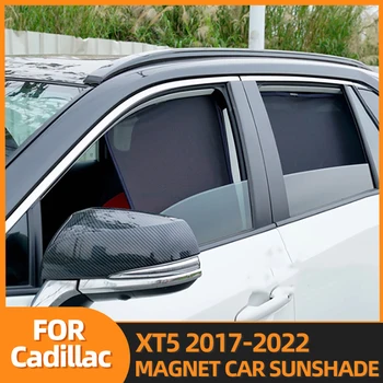 Pentru Cadillac XT5 2017-2022 Magnetice Auto Parasolar Parbriz Scut Cadru Cortina Fereastra pe Partea din Spate parasolar Visor