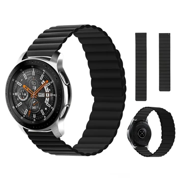 20mm 22mm curea Silicon Pentru Samsung Galaxy watch Gear S3 Huawei watch GT2 cataramă Magnetică smart watch bratara Pentru Amazfit GTR