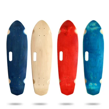 Teren Surfer Placa de Skateboard Punte 71cm Singură Punte Skateboard Surf Skate Punte Albastru Skateboard-ul Diy Longboard Punte Pește Bord