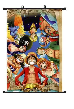 Decor acasă Anime o bucată Perete Scroll Poster Tesatura Tablou 40x60cm