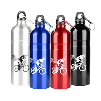 1 buc Colorate 750ml Aluminiu Biciclete Sticla de Apa pentru Ciclism în aer liber Camping Pescuit Sportiv Termo Portabile, Etanșe waterbottle