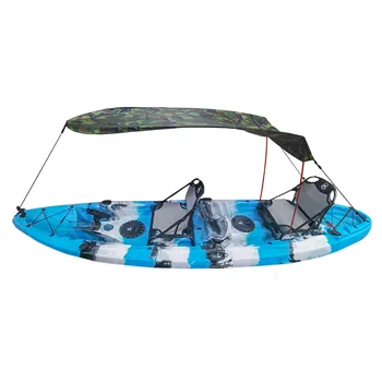 Singur Caiac Tent Universal Canoe Umbra Soare Copertina Copertina Anti-UV rezistent la apa 125x80x65cm Pliabil Barca Accesorii
