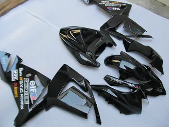 De înaltă calitate ABS plastic Carenaj kituri pentru Kawasaki ZX10R 2004 2005 Ninja ZX-10R 04 05 negru lucios carenajele set BB59