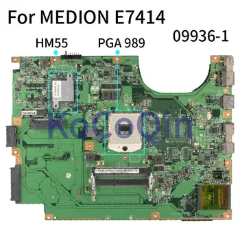 Pentru MEDION E7414 Notebook Placa de baza 09936-1 HM55 DDR3 Laptop Placa de baza