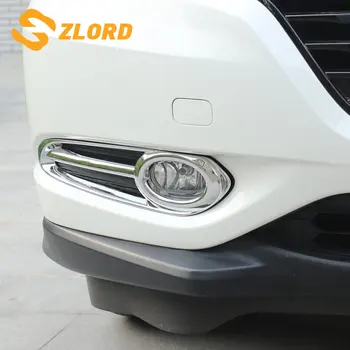 ABS Cromat Fata de Ceață Spate Lumina de Acoperire Pentru Honda HR-V HRV Vezel 2014 - 2019 Cap Coada de Lampa Trim Molding Cadru Garnitura de Styling