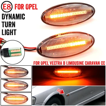 LED Semnalizare Dinamică Transforma Semnalul luminos Repetitor Indicator Lampă de poziție Laterală Pentru Opel Vauxhall Vectra B MK1 1995 1996 1997 -2003